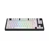 HATOR Skyfall Wireless 80 tastatūra Gaming USB + RF bezvadu + Bluetooth QWERTY US English Melna, Balta