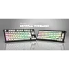 HATOR Skyfall Wireless 80 tastatūra Gaming USB + RF bezvadu + Bluetooth QWERTY US English Melna, Balta