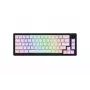 HATOR Skyfall Wireless 65 tastatūra Gaming USB + RF Wireless + Bluetooth QWERTY US English Melns, Balts