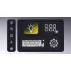 HATOR Skyfall 65 MAG ULTRA 8K tastatūra Gaming USB QWERTY US Angļu Melna, Balta