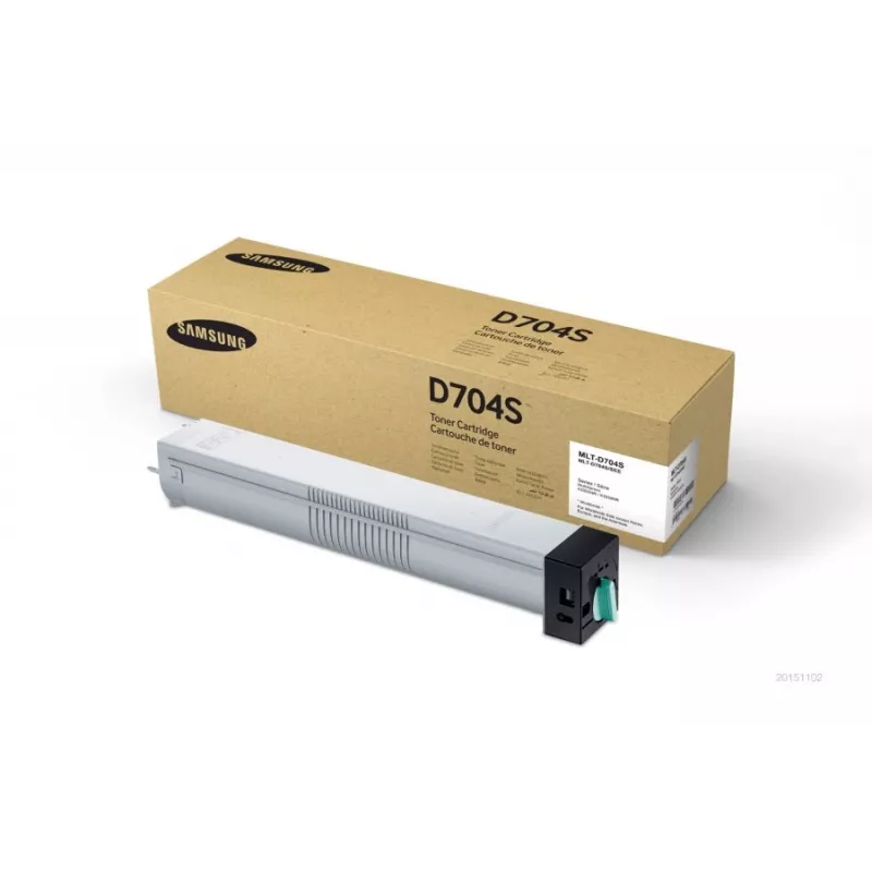 Tonera kasetne Samsung MLT-D704S Melna, oriģināla, 25 000 lpp, 1 gab