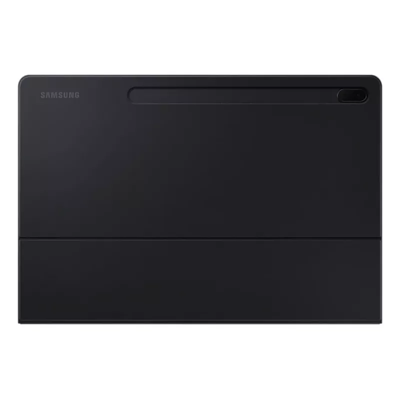 Samsung EF-DT730BBGGDE — tastatūra planšetdatoram, Pogo Pin QWERTZ, melna, Galaxy Tab S7+/S7 FE