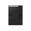 Samsung EF-DT730BBGGDE — tastatūra planšetdatoram, Pogo Pin QWERTZ, melna, Galaxy Tab S7+/S7 FE