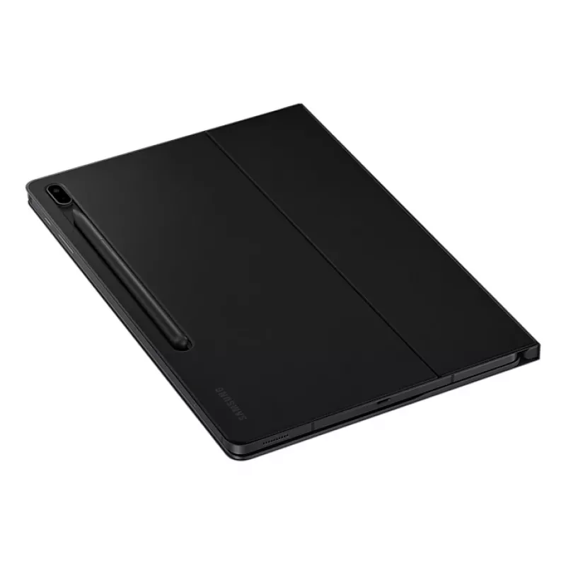 Samsung EF-DT730BBGGDE — tastatūra planšetdatoram, Pogo Pin QWERTZ, melna, Galaxy Tab S7+/S7 FE