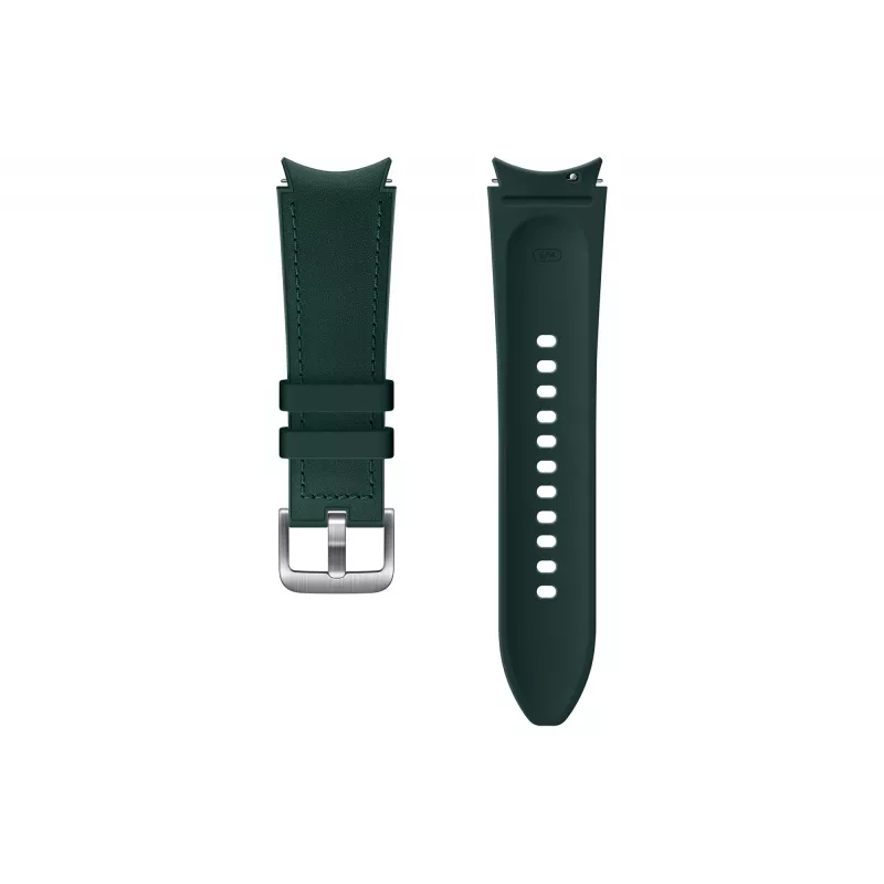 Samsung ET-SHR88SGEGEU hibrīda ādas siksniņa Galaxy Watch, zaļa, fluoroelastomērs, īsta āda
