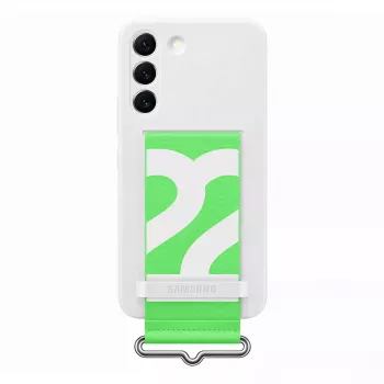 Mobilā telefona maciņš Samsung Cover Galaxy S22, 15.5 cm (6.1 collas) — Balts
