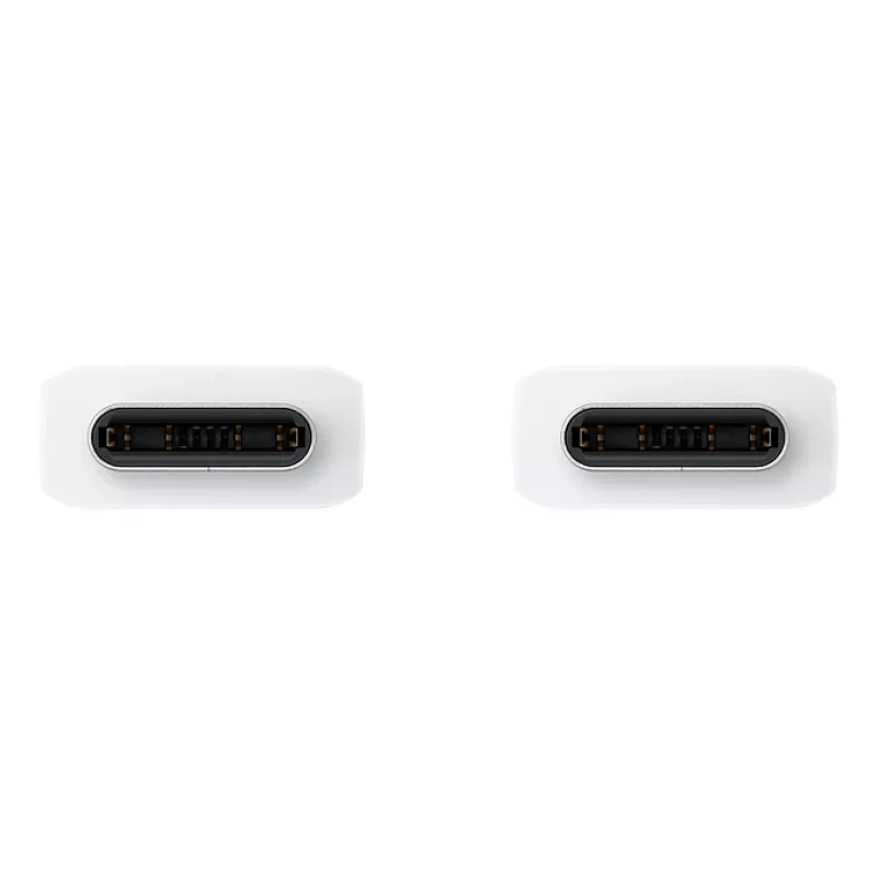 Samsung EP-DX310JWEGWW USB kabelis 1.8 m USB-C baltā krāsā