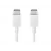 Samsung EP-DX310JWEGWW USB kabelis 1.8 m USB-C baltā krāsā