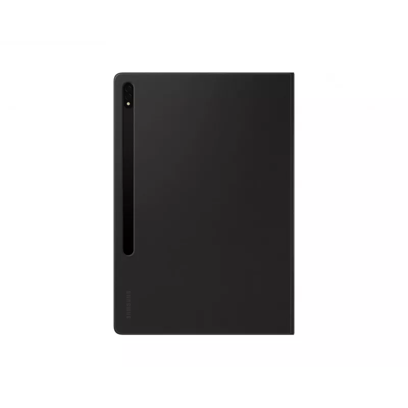 Samsung EF-ZX800P vāka korpuss planšetdatoram Galaxy Tab S8+ / S7+ / S7 FE, 12.7 collu ekrānam, melns