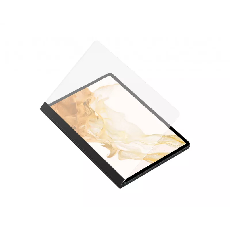 Samsung EF-ZX800P vāka korpuss planšetdatoram Galaxy Tab S8+ / S7+ / S7 FE, 12.7 collu ekrānam, melns