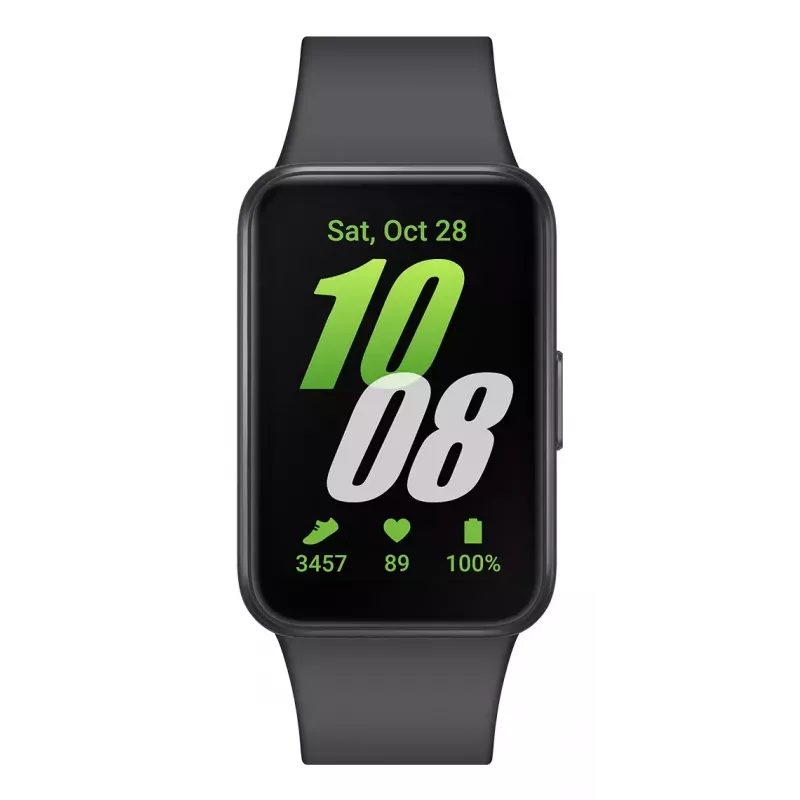 Samsung Galaxy Fit3 4.06 cm (1.6 collu) AMOLED 40 mm Digitāls 256 x 402 pikseļi Skārienekrāns Pelēks