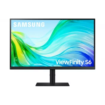 Samsung S61F 27 collu LCD monitors, 2560 x 1440 pikseļi, Quad HD, melns