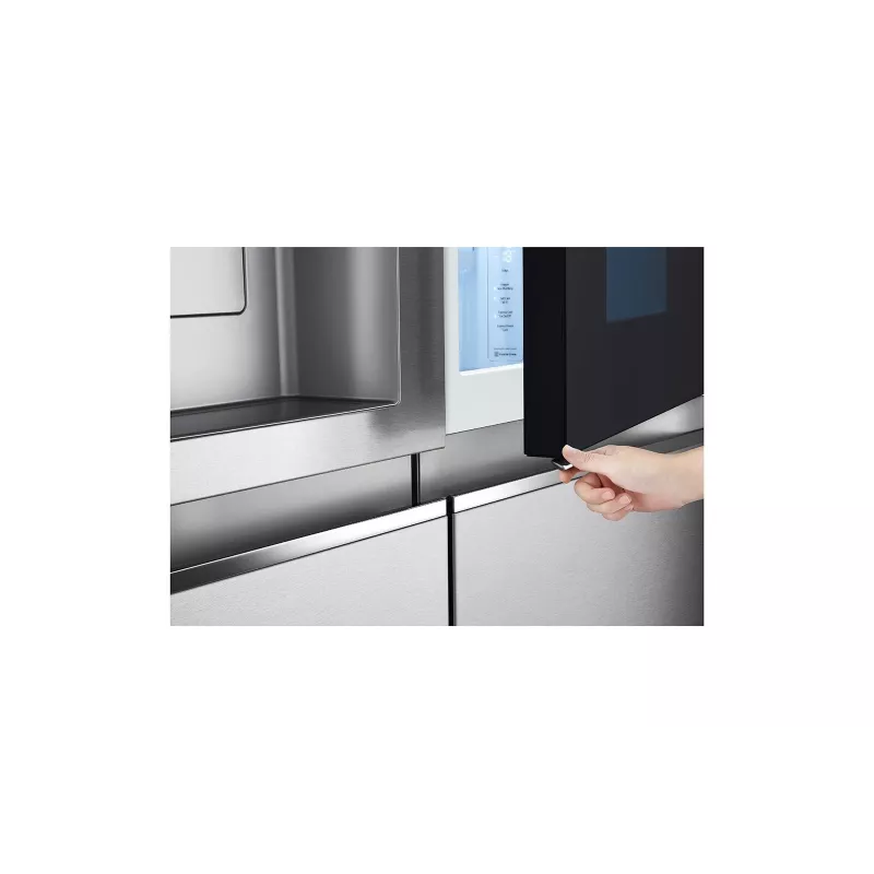LG GSXE90MBDD ledusskapis Side-by-Side brīvstāvošs 628 L Nerūsējošais tērauds