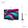 LG OLED evo AI 65 collu C5 4K Smart TV