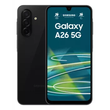 Samsung Galaxy A26 17 cm (6.7 inch) Hybrid Dual SIM Android 15 5G USB Type-C 8 GB 256 GB 5000 mAh Melns