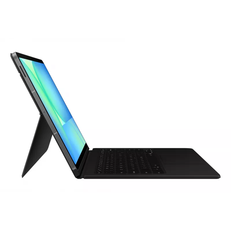 Samsung EF-DX625 QWERTY Pogo Pin Melna tastatūra Galaxy Tab S10 FE+