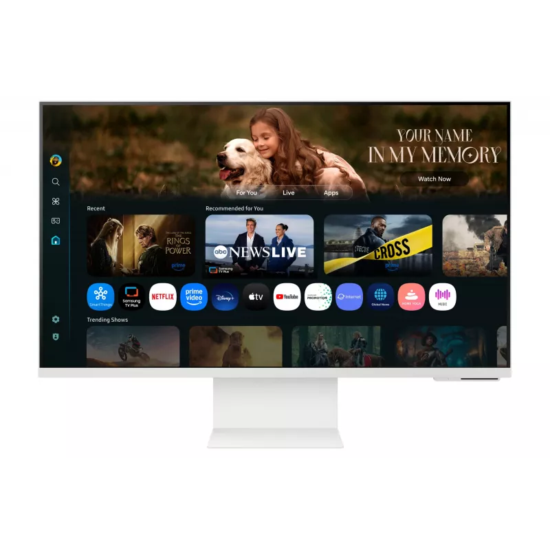 Samsung M8 M80F datora monitors 81,3 cm (32 inch) 3840 x 2160 pikseļi 4K Ultra HD LCD Balts