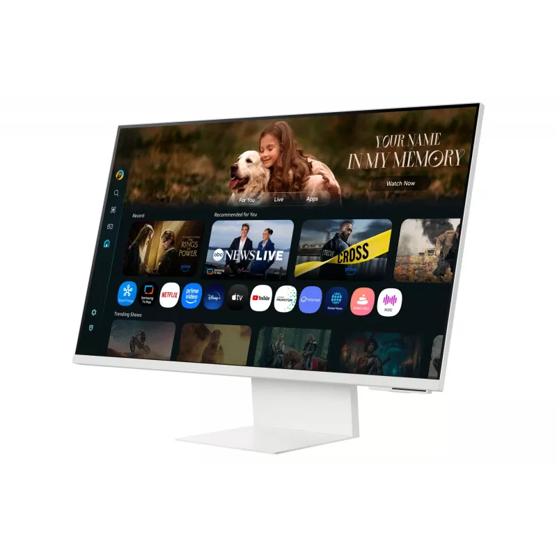 Samsung M8 M80F datora monitors 81,3 cm (32 inch) 3840 x 2160 pikseļi 4K Ultra HD LCD Balts