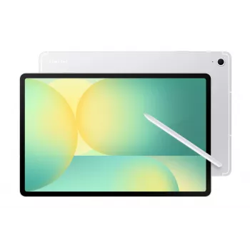 Samsung Galaxy Tab S10 FE+ 5G (13.1 collu), 33,3 cm (13,1 collu), 2880 x 1800 pikseļi, 128 GB, 8 GB, 2,6 GHz, Sudrabs