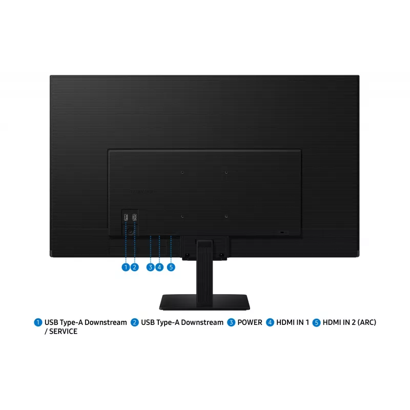 Samsung M5 M50F datora monitors 81.3 cm (32 colli) 1920 x 1080 pikseļi Full HD LCD Melns