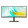 Samsung LS34C652UEUXXE monitors 86.4 cm (34 colli) 3440 x 1440 pikseļi Dual QHD Melns