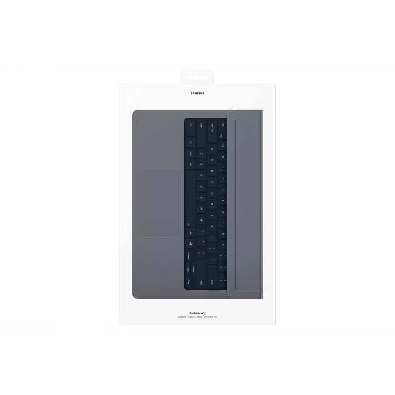 Samsung EF-DX935 QWERTY angļu Pogo Pin pelēka