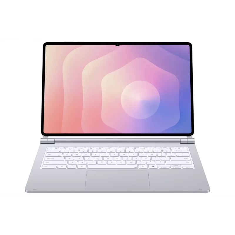 Samsung EF-DX935 QWERTZ Vācu Pogo Pin Tastatūra Sudraba