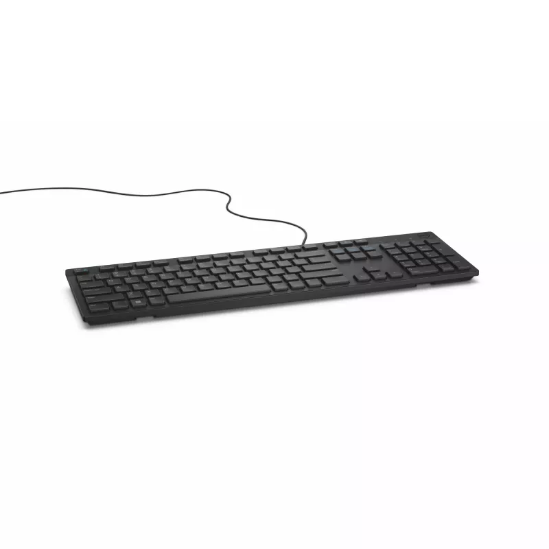 DELL vadu tastatūra KB216 UK (QWERTY) melna