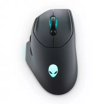 Alienware AW620M bezvadu spēļu pele, optiskā, 26000 DPI, RF + USB-C, labā roka
