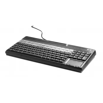 HP POS USB tastatūra ar magnētiskās joslas lasītāju