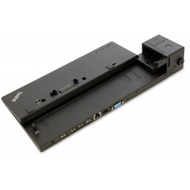 Lenovo 40A00065DK doku stacija/portu replikators, melns