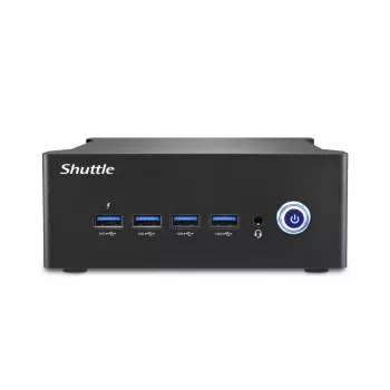 Shuttle Nano PC NT10H9, Intel Core Ultra 9 185H, Intel Arc grafika, 2xHDMI, 2xUSB 4.0 (DP), 2x2.5Gbit LAN, iekļauts VESA kronšteins, 24/7 nepārtraukta darbība