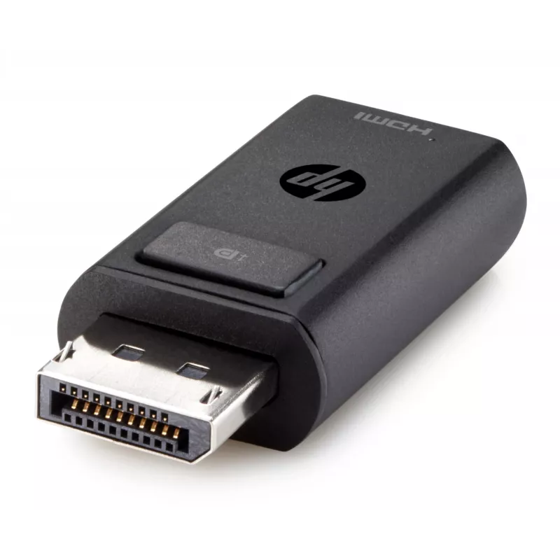 HP DisplayPort uz HDMI 1.4 adapteris, DisplayPort, HDMI, Melns