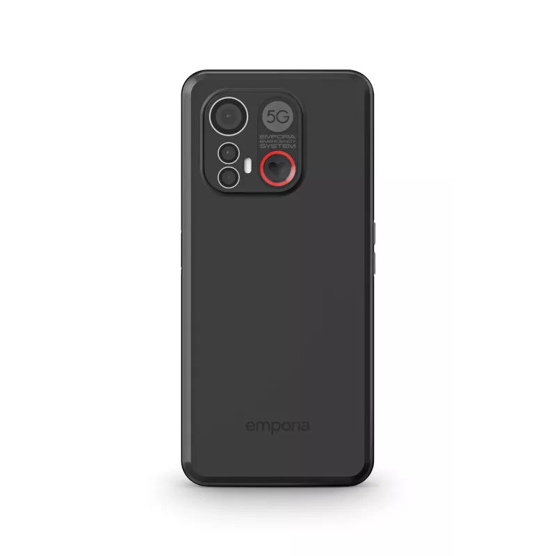 Emporia emporiaME6 16.7 cm (6.58 collu) viens SIM Android 13 5G USB Type-C 6 GB 128 GB 4900 mAh Melns