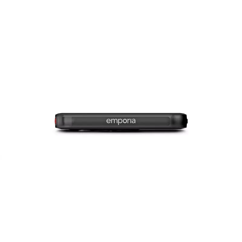 Emporia emporiaME6 16.7 cm (6.58 collu) viens SIM Android 13 5G USB Type-C 6 GB 128 GB 4900 mAh Melns