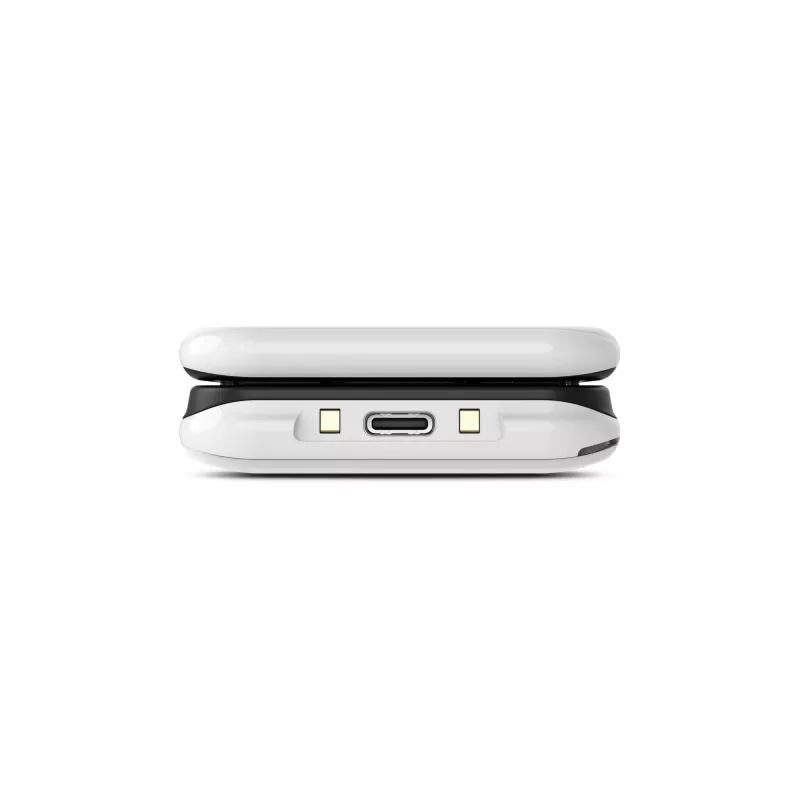 Emporia SIMPLICITYglam Balts Atloka Telefons 7.11 cm (2.8 collu) 106 g Senioru Telefons