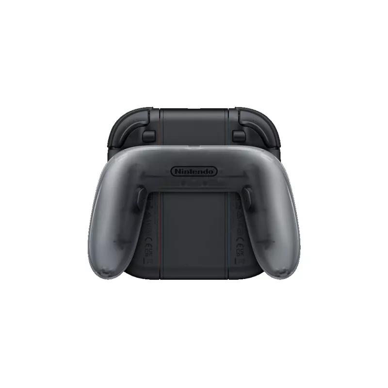 Nintendo Joy-Con 2 Lādētājsatvērējs, Nintendo Switch 2, Kontrolieru satvērējs, Melns, Caurspīdīgs, Plastmasa, Nintendo, Joy-Con 2