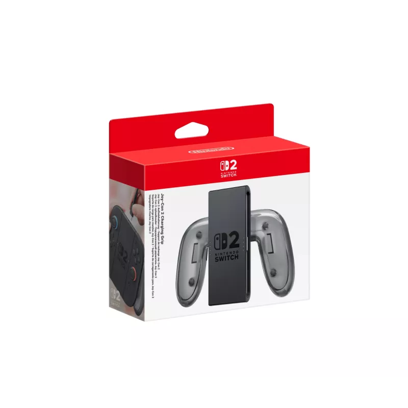 Nintendo Joy-Con 2 Lādētājsatvērējs, Nintendo Switch 2, Kontrolieru satvērējs, Melns, Caurspīdīgs, Plastmasa, Nintendo, Joy-Con 2