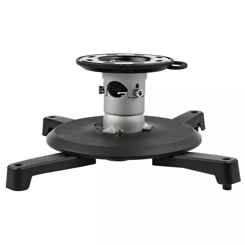StarTech.com Universāls griestu projektoru stiprinājums - smagās slodzes, augstumā regulējams/izvelkams staba stiprinājums 5-22.7 collas no griestiem - 33 mārciņas (15 kg) - slīpums/griešanās - piekarināms projektora stiprinājums ar kronšteinu
