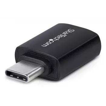 StarTech.com USB-C uz USB-A adapteris, USB 5Gbps, kompakts USB-C vīrišķais uz USB-A sievišķo adapteris, izturīgs metāla korpuss, M/F