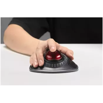 Kensington Orbit Wireless Trackball ar ritināšanas gredzenu - Melns