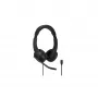 Kensington H1000 USB-C uz auss austiņas, vadu, zvaniem/mūzikai, 20 - 20000 Hz, 190 g, melnas