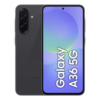 Viedtālrunis Samsung Galaxy A36 5G — 6.7 collu Super AMOLED, 128 GB, 6 GB RAM, 50 MP aizmugurē, IP67, 5000 mAh (Melns)