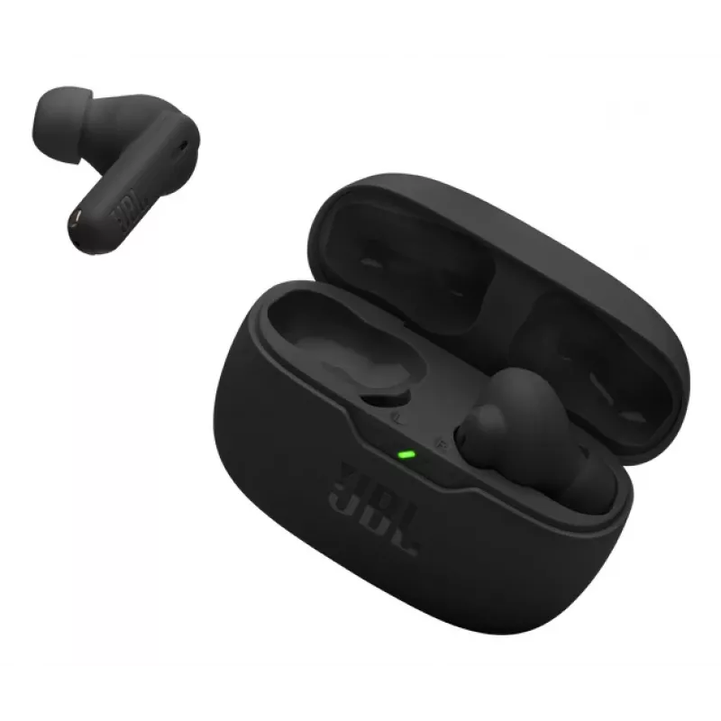 JBL Wave Beam 2 Bezvadu Iekšauss Austiņas Ar Mikrofonu, Melnas