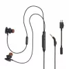 JBL JBLQTUM50CBLK austiņas/headsets Vadu Iekšausu Spēļu Melnas