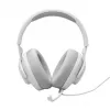 JBL Quantum 100M2 austiņas Vadu Galvas saite Spēļu Balts
