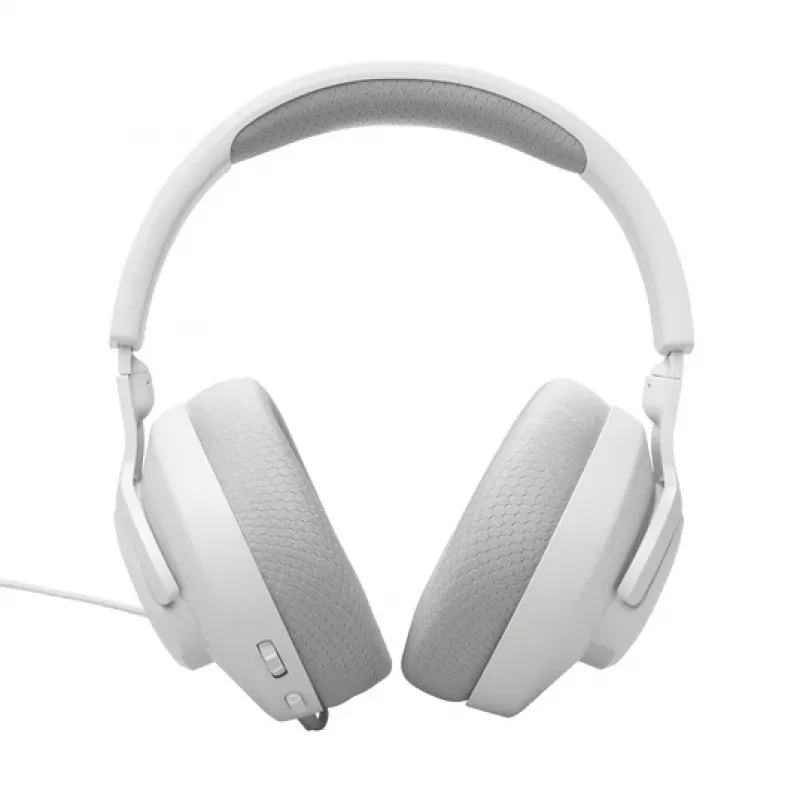 JBL Quantum 100M2 austiņas Vadu Galvas saite Spēļu Balts