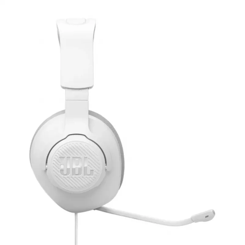 JBL Quantum 100M2 austiņas Vadu Galvas saite Spēļu Balts