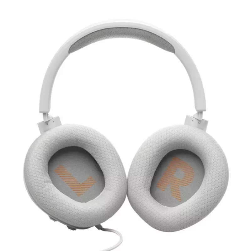 JBL Quantum 100M2 austiņas Vadu Galvas saite Spēļu Balts