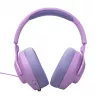 Vadu spēļu austiņas JBL Quantum 100M2 — pārklājošas, 20–20000 Hz, 1,2 m kabelis, violeta